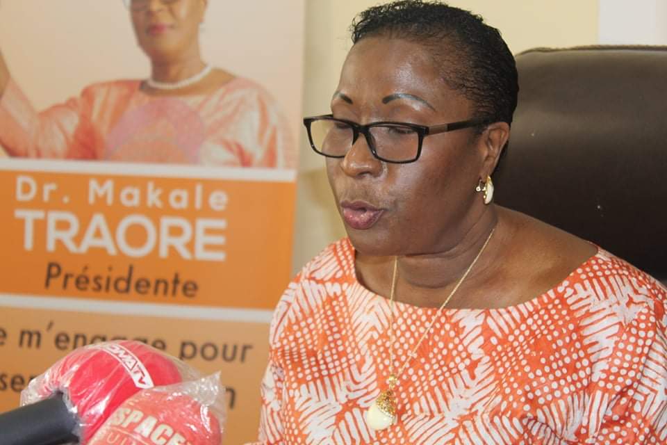 Présidentielle 2020 : ‘’ ma candidature rassure et mobilise les femmes et jeunes’’, Dr Makalé Traoré