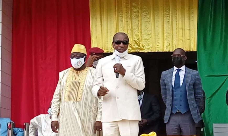 Guinée : Alpha Condé assure qu’Il n’y a plus la pagaille ou l’anarchie…