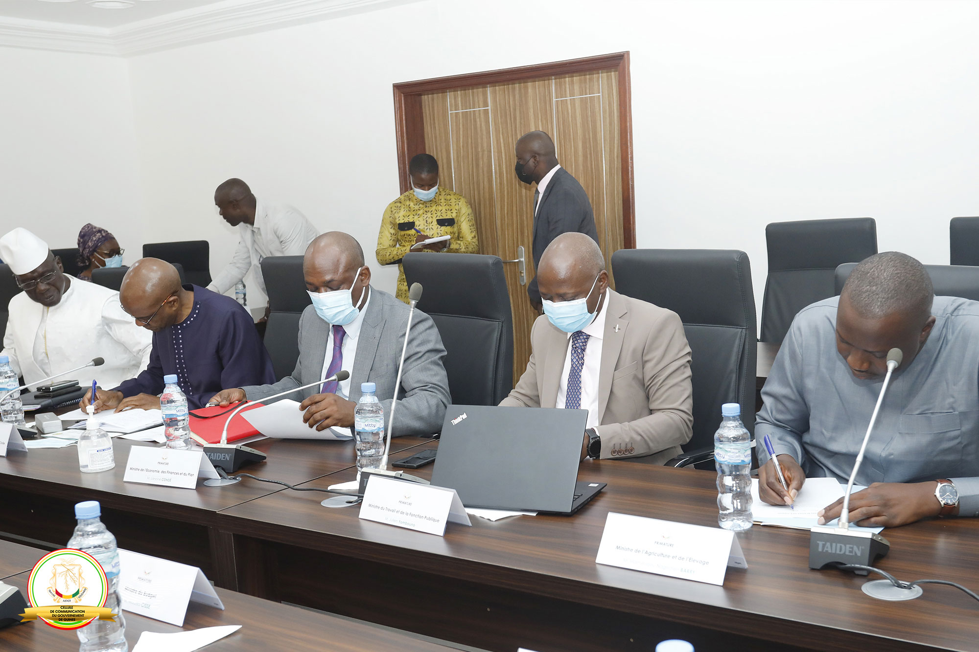 Gouvernement de transition : Mohamed Beavogui préside le premier conseil interministériel