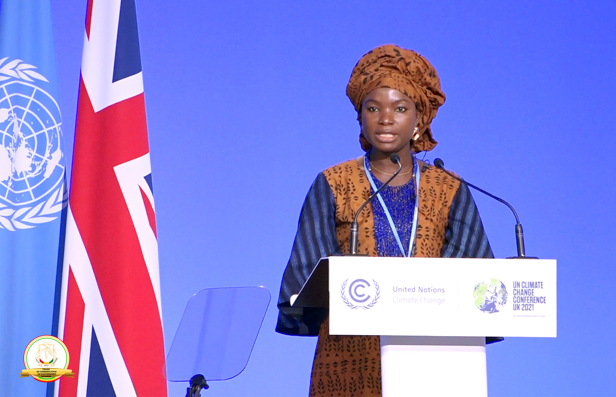 COP 26 à Glasgow: voici la déclaration de la ministre Louopou Lamah