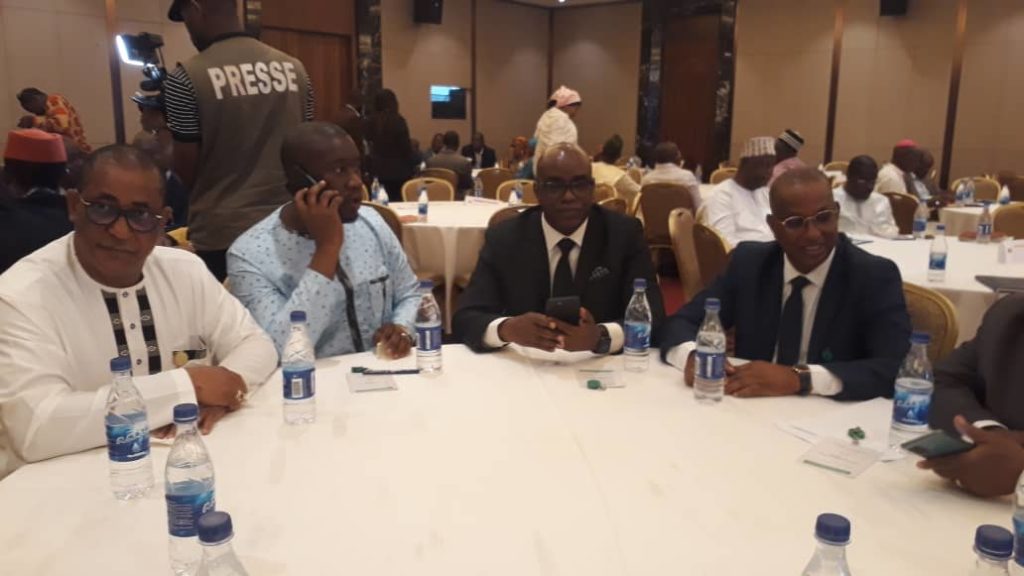 Cadre de dialogue politique : l’ANAD, CORED, FNDC politique présents, le RPG et alliés absents
