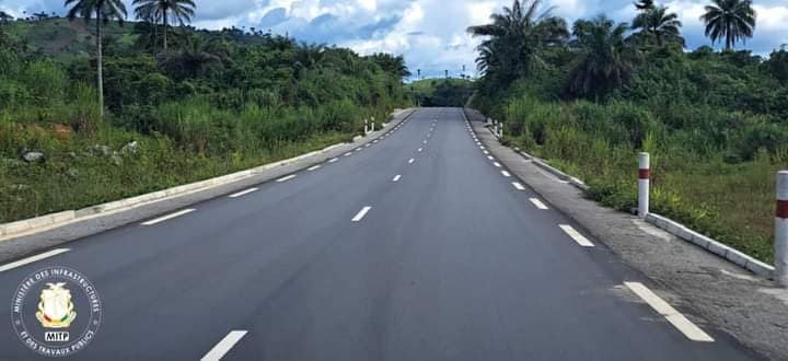 Tronçon Guéckédou-Kondénbadou : les travaux de bitumage bouclés…