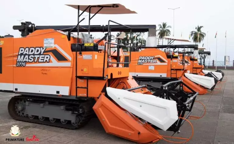 Secteur agricole : Bernard Goumou procédé à la réception de 11 moissonneuses-batteuses