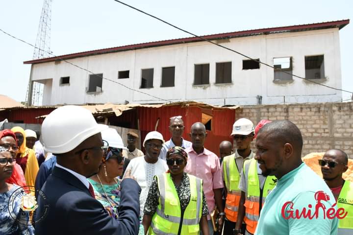 Maison Centrale de Conakry : les travaux de rénovation et d’extension exécutés à hauteur de 48%