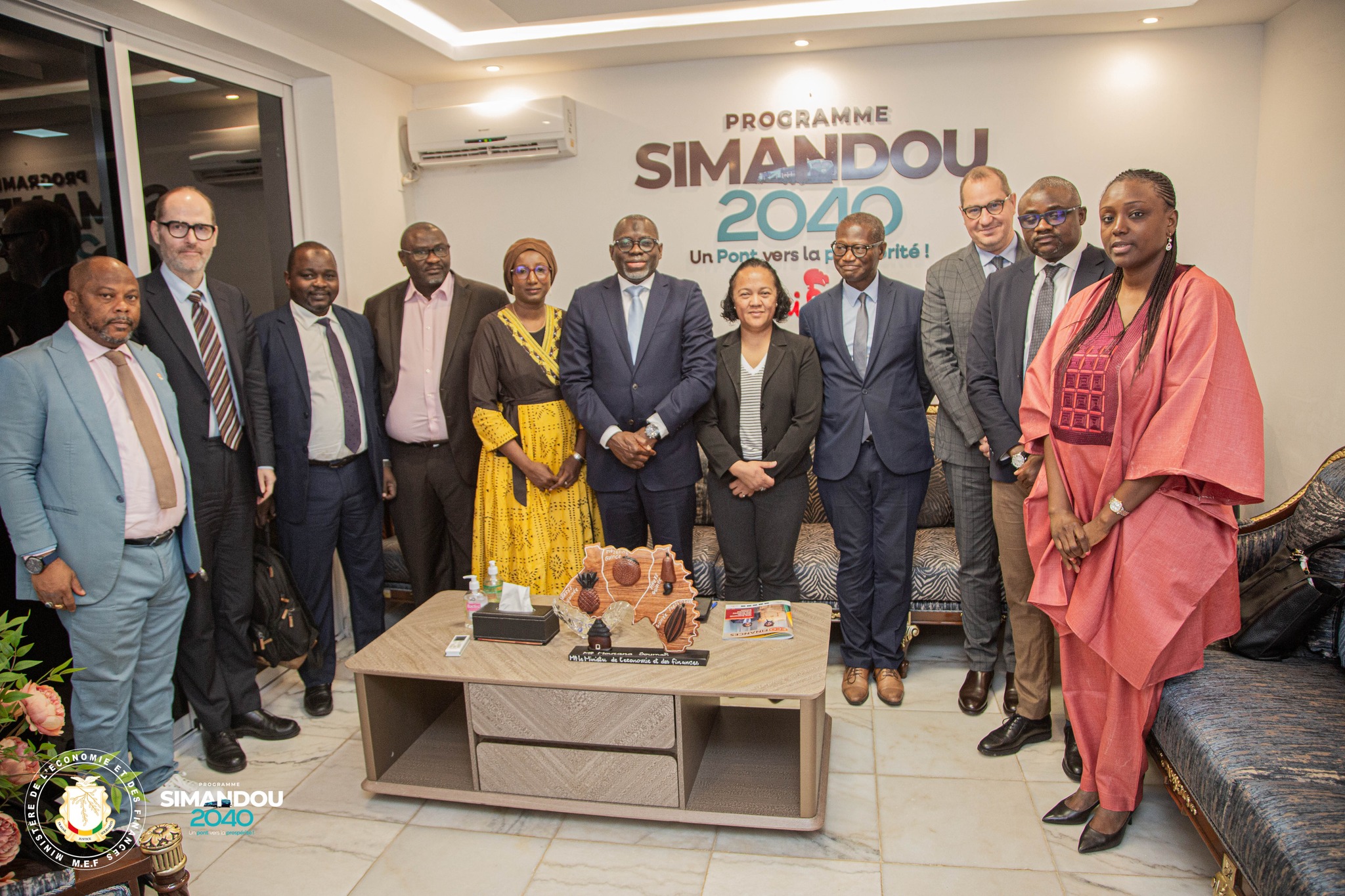 Lancement du projet UE-FMI : le Ministre Mourana Soumah reçoit une mission technique du FMI dédiée à la réforme budgétaire