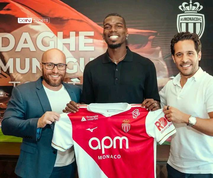 Mercato : Paul Pogba signe à l’AS Monaco pour deux saisons