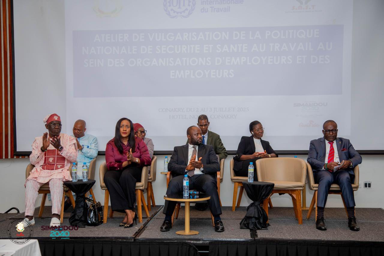 Guinée : Lancement de la vulgarisation de la Politique Nationale de Sécurité et Santé au Travail