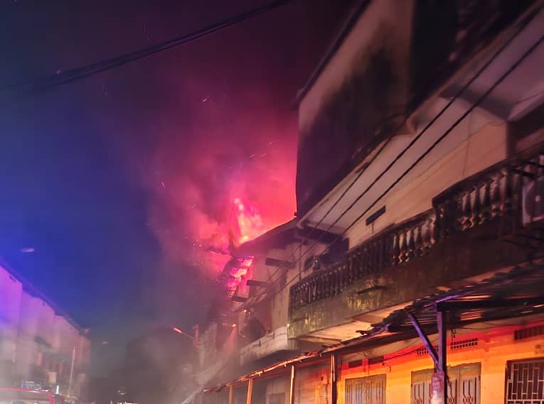 Incendie au marché de Madina : d’importants dégâts matériels signalés, le feu maîtrisé…