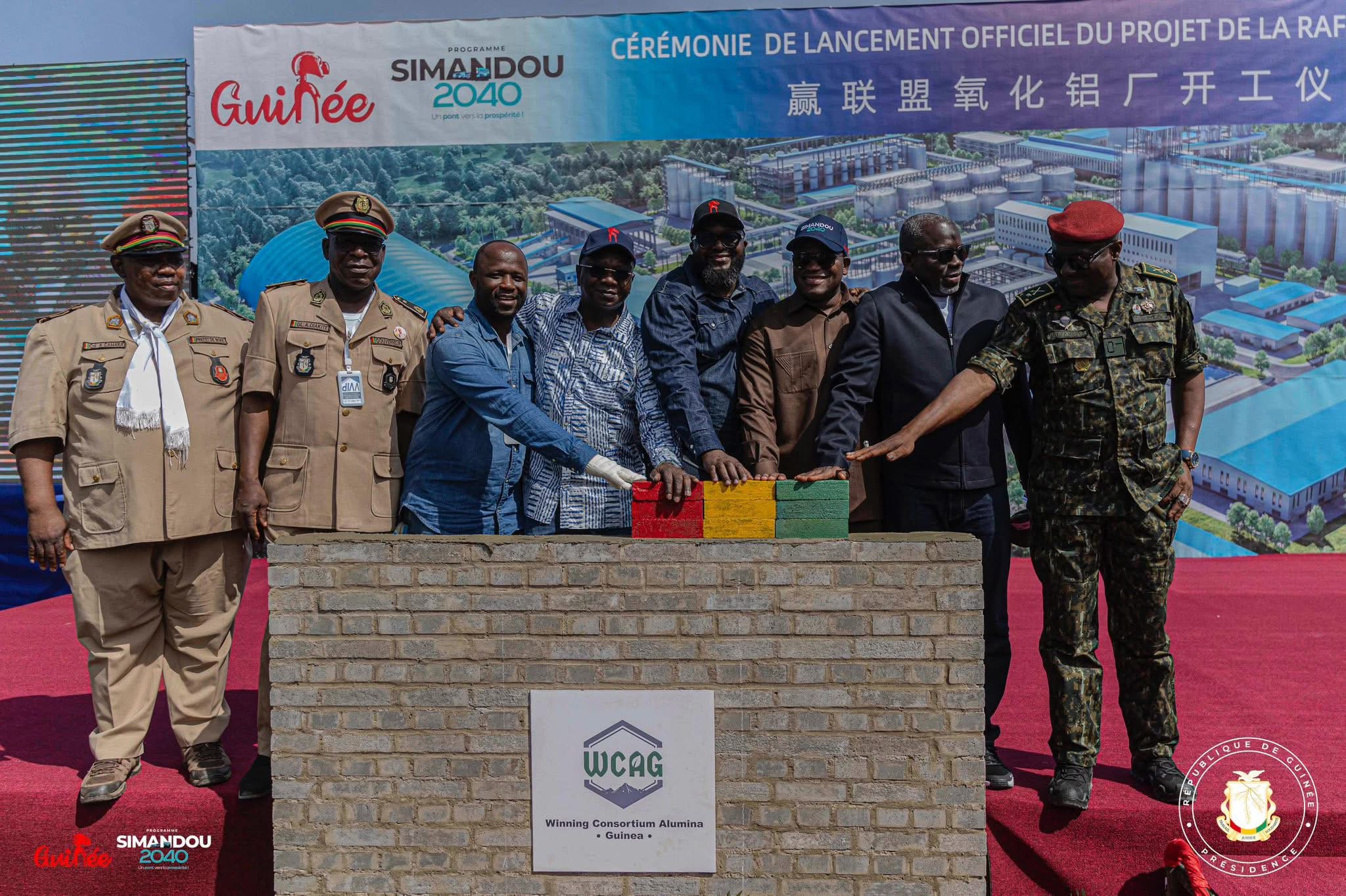 Guinée : lancement d’un projet de raffinerie d’alumine de 1,2 milliard dollars à Boké