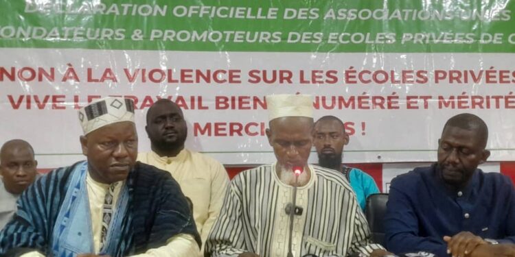 Éducation : les promoteurs d’écoles privées demandent une meilleure protection des infrastructures…