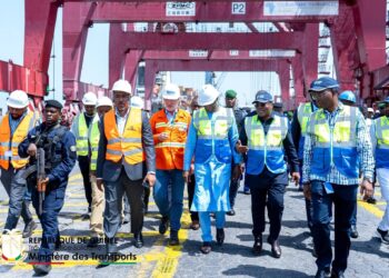 Port Autonome de Conakry : Bah Oury en visite pour évaluer les mesures contre la congestion