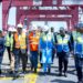 Port Autonome de Conakry : Bah Oury en visite pour évaluer les mesures contre la congestion