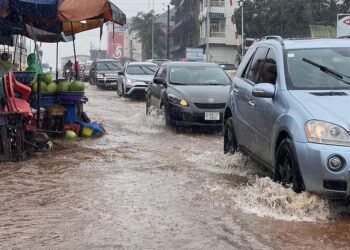 Fortes pluies à Conakry : plusieurs routes sous surveillance et des perturbations attendues