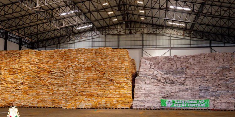 Entrepôts alimentaires : après l’inauguration d’un site de 40 000 tonnes, le secteur privé guinéen demande de nouveaux espaces