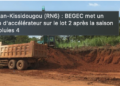 Kankan-Kissidougou : les travaux de la RN6 avancent sur le lot 2
